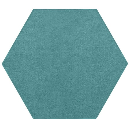 Starwars Collection Kids Favourite Area Rugs Teal - 15'x15' Hexagon