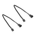 thumbnail image 2 of 2 uds placa base 4 pines hembra a PWM ventilador 4 pines macho Cable adaptador de corriente Sywqhk Para estrenar, 2 of 3