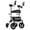 Champagne, variant on ELENKER All-Terrain Upright Rollator Walker with Seat for Seniors - 12" Wheels, Aluminum Frame, Blue