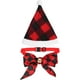 thumbnail image 1 of 1 Juego de traje de Navidad para gato, disfraz de Navidad para perro, traje de Papá Noel, sombrero de Navidad para perro y pajarita, ropa de Navidad para mascotas, 1 of 5