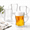 Clear-16 oz Beer, Set of 4, variant on Btat- Double Walled Espresso Cups 6 Oz Set Of 4r Coffee Mugs Wallulated Small For Tea Latteschiatos Hot & Cold Beverageswave Safe