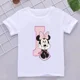 thumbnail image 3 of Camisetas de algodón para niños de Minnie con combinación de letras de la A a la Z y nombres, ropa de dibujos animados de Disney Kawaii, camisetas para niños y niñas, camisetas casuales, 3 of 5