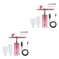 thumbnail image 3 of bedienty Compact Airbrush Air Compressor Kit Set Versatile Spray Painting Portable Pink 1.49x5.1x5.7 Inch 2Set, 3 of 6