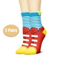 thumbnail image 4 of NevEND Women's 12 Pair Multicolor Cute Animal Cotton Lightweight Socks, 4 of 9
