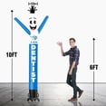 thumbnail image 2 of 10FT Tall Inflatable Tube Man Dentist Wacky Wavy Dancing Guy (12''Diameter) for Outdoor Decoration Advertising Business Promotion (Blower Not Included), 2 of 8