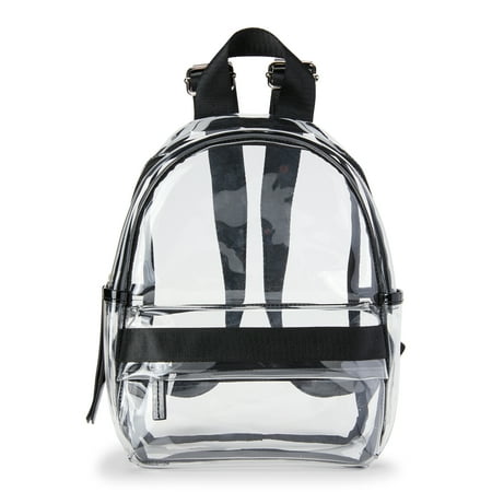 No Boundaries Women's Clear Mini Dome Adjustable Backpack