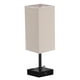 thumbnail image 5 of Lámpara de mesita de noche Lámpara de mesita de noche con puerto USB Regulable continua Salidas de CA duales Lámpara de mesa Lámpara de escritorio Beige, 5 of 9