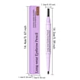 thumbnail image 3 of Precision Fine Tip Eyebrow Pencil, Waterproof Long‑Lasting Brow Definer, Natural Hair‑Like Strokes Buildable Pigment Eyebrow Makeup, Easy‑to‑Use Eyebrow Pen for Beginners & Professional Use, 3 of 9