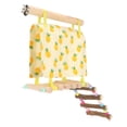 thumbnail image 4 of Hamaca Colgante Para Pájaros, Escalera Para Tienda De Loros, Decorativa Segura, 4 Estaciones, Mezcla De Colores Universal Para Loros Para Hámster Sirio, 4 of 7