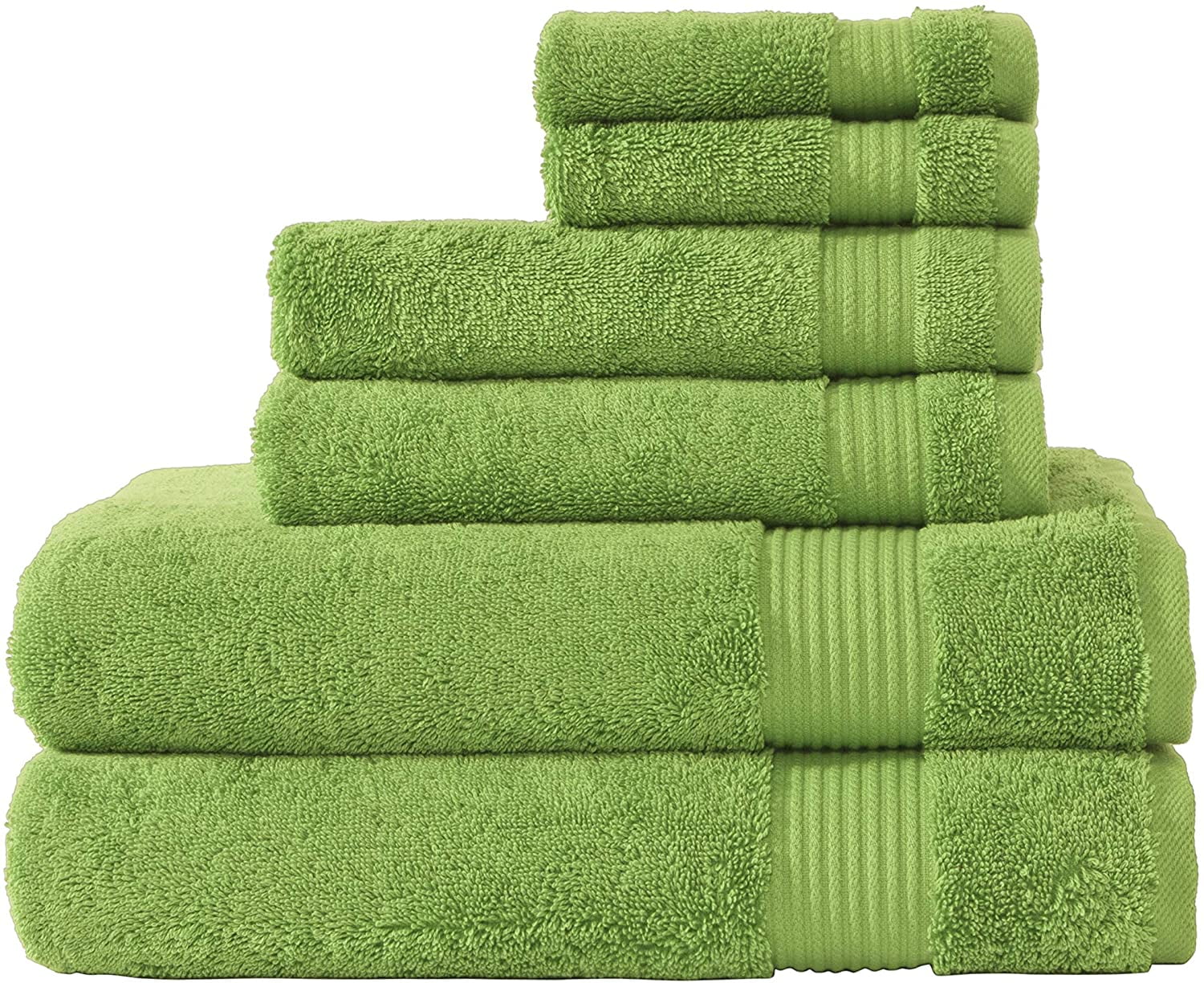 Classic Turkish Towels Premium 100 Turkish Cotton Towels Set of 6
