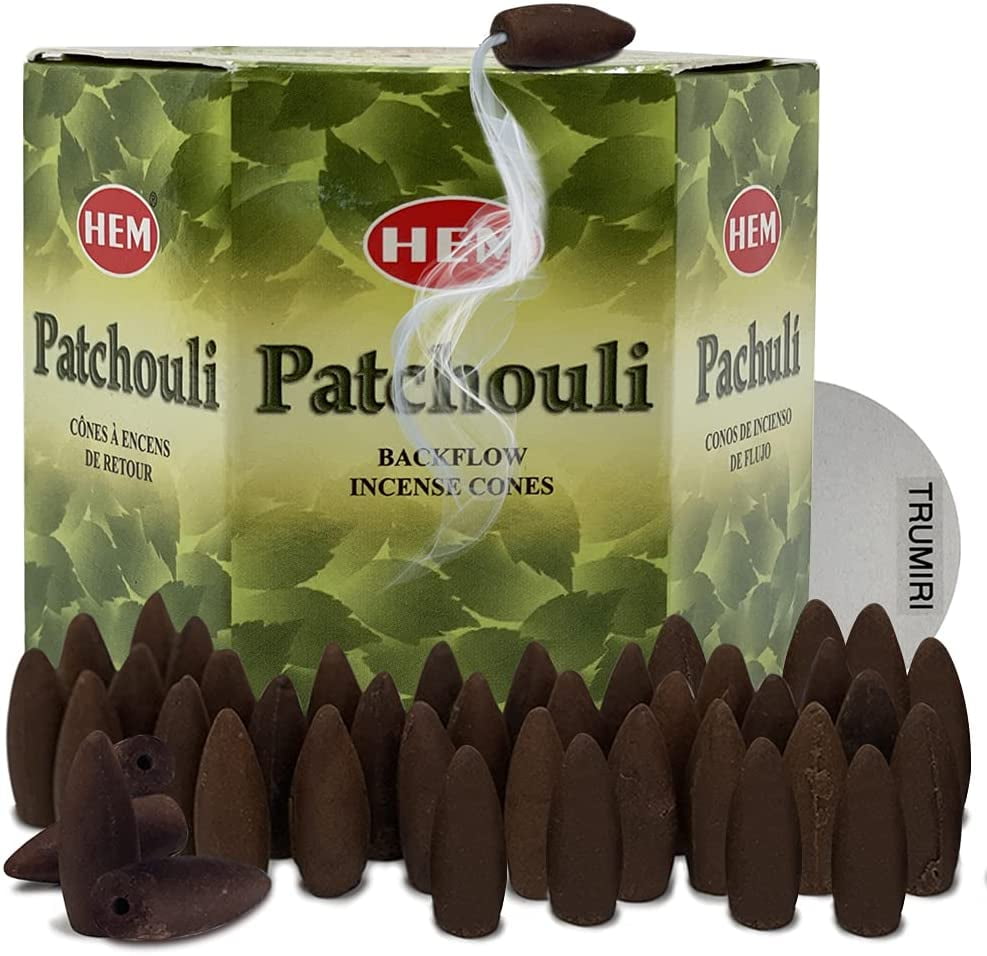 Patchouli Backflow Incense Cones For Inscent Waterfall Aromatic Insent