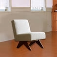 thumbnail image 3 of Sofá Silla Muebles Lujo Simple Sin Brazos Para Sala De Recepción Oficina Balcón Beige, 3 of 6