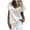 White, variant on Plus Size Tops for Women up to 30% Off Trendy Work Out Plus Size Shirts Short Sleeve Ultra Soft Ladies Tshirt Lightweight Solid Fluffy Tshirts Retro Plus T-shirt Cozy Style V-Neck Blouse Pi