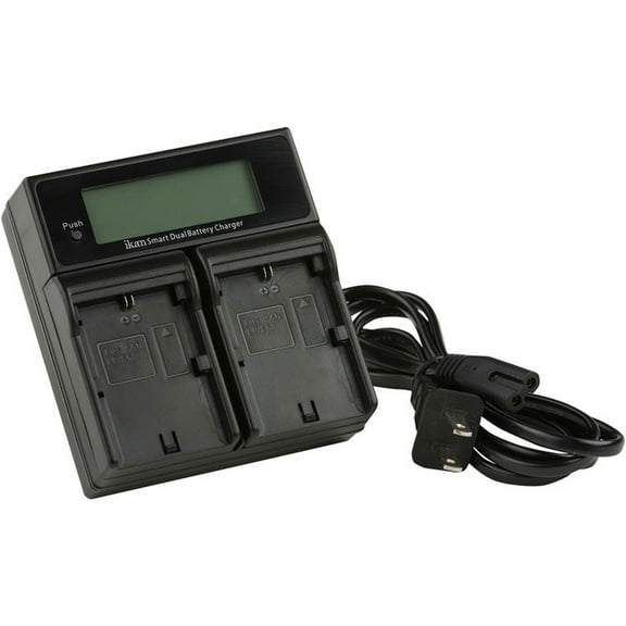 Ikan Dual Charger for Canon E6 Style Batteries
