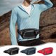 thumbnail image 1 of Bolsa de pecho de la rinerera de gran capacidad | Cartera cruzada de nylon para hombres, mujeres | Multicompartimentos, ligero, azul/rojo, 21x17x13cm | Organizador de Deportes al Aire Libre de Viajes, 1 of 6