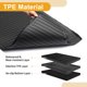 thumbnail image 5 of Tapete de forro de carga trasero Unique Bargains para Honda Civic Sedan 5 Asientos 2016-2021, TPE Negro, Patrón de rayas verticales antideslizante, 5 of 7