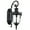 Black, variant on Outdoor Wall Light Fixture Exterior Waterproof Sconce Porch Lamp Bronze
