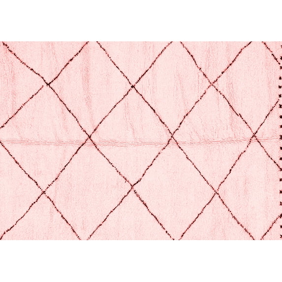 Ahgly Company Indoor Rectangle Solid Red Modern Area Rugs, 2' x 3'