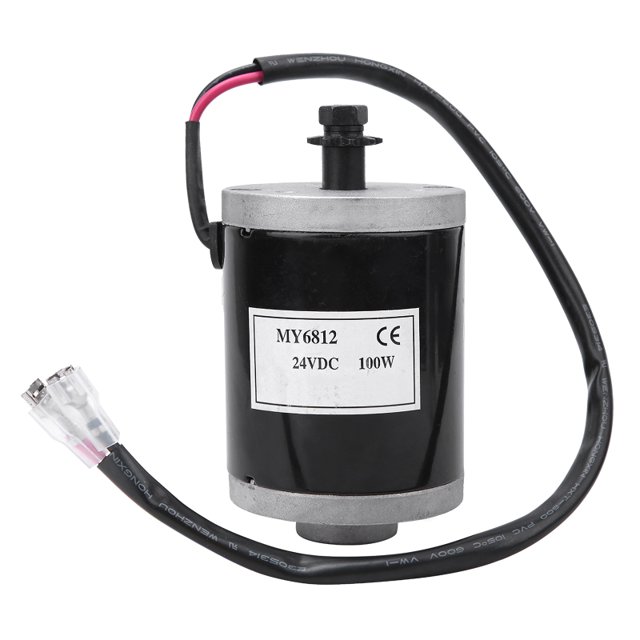 Motor de engranaje eléctrico MY6812 Motor de piñón de alta velocidad 100W Motor de husillo de corriente continua 24V Reversible Inevent OD007708-00