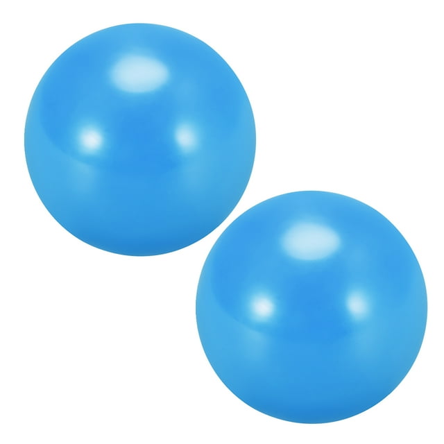 Reemplazo de partes de juego de lucha arcade de mango redondo de bola de joystick azul 2 piezas
