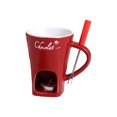 thumbnail image 2 of Chocolate Fondue Mug, Chocolate Melting Mug, Fondue Cups, Chocolate Fondue Cup, Chocolate Fondue Mugs, Fondue Mugs Set of 2, Fondue Mug Set, Chocolate Melting Mugs, Melting Chocolate Mug, 2 of 9