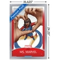 thumbnail image 3 of Marvel Comics - Ms. Marvel - Ms. Marvel #25 Wall Poster, 14.725" x 22.375", Framed, 3 of 6
