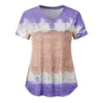 thumbnail image 1 of PENGXIANG Haut de Blouse Médicale pour Femmes Mode Manches Courtes Col en V Uniforme de Travail avec Poche Imprimée, 1 of 3