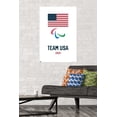 thumbnail image 2 of Team USA - Paralympic Logo Wall Poster, 22.375" x 34", 2 of 4