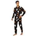 thumbnail image 2 of Halloween Pajamas, Halloween Matching Family Pajamas Pumpkin Ghost Spider Web Print Long Sleeve Two Piece Pj Set Comfort Sleepwear Nightwear Loungewear Spooky Holiday Party Season Photo Outfit, 2 of 6