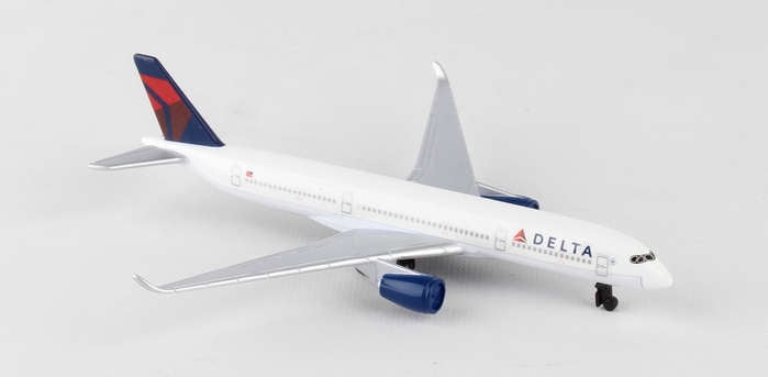 delta airlines toy airplane