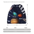thumbnail image 3 of Disketp Solar System Slouchy Beanie Hip-Hop Soft Lightweight Running Beanie Adult Hats Chemo Cap for Men Women, 3 of 8