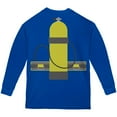 thumbnail image 2 of Halloween - Scuba Diver Costume Youth Long Sleeve T Shirt Royal YLG, 2 of 2