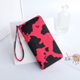 thumbnail image 1 of Monedero largo con estampado de leche y bloques de colores de verano, bonito y multicapa, 1 of 6