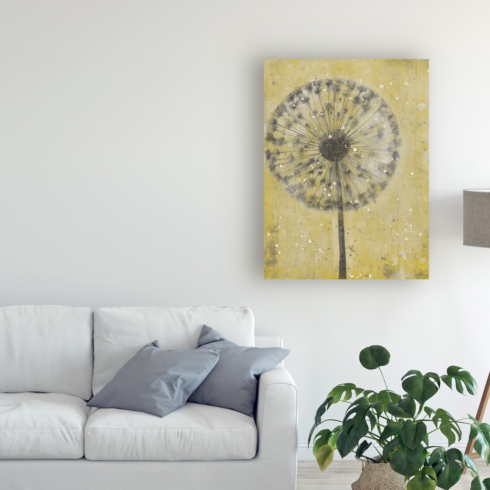 Trademark Fine Art 'Dandelion Abstract II' Canvas Art by Tim OToole
