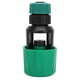 thumbnail image 2 of Adaptador de grifo de conector universal, accesorios de riego Conector de tubería a prueba de fugas, adaptador de manguera de riego Conector de manguera(verde), 2 of 5