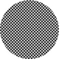 thumbnail image 1 of Ahgly Company Machine Washable Indoor Round Transitional Light Gray Area Rugs, 7' Round, 1 of 7