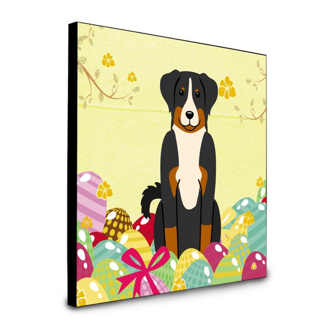 "Treasures Easter s Appenzeller Sennenhund Panel decoración de pared, multicolor" Caroline's Treasures BB6043UP88