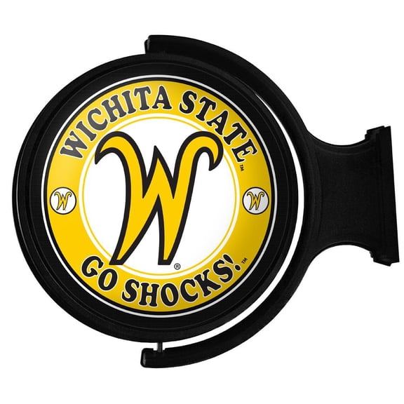 Wichita State Shockers 23'' x 21'' Team Illuminated Rotating Wall Sign