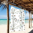 thumbnail image 2 of GZHJMY Wildflowers Floral Beach Towel Microfiber, 31"x 71" Large Quick Dry Travel Towel Beach Blanket for Women Men Travel Swim Camping Holiday, 2 of 3