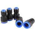 thumbnail image 3 of 50Pcs Pipe Connector 2‑Way PU Air Tube Quick Connectors Push in Hose Fitting PG16‑8, 3 of 5