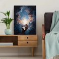 thumbnail image 5 of Qisvanset Divine Hand Reaching For Divine Light Canvas Wall Art 15.75x11.81 INCHES, 5 of 8