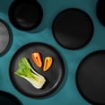 thumbnail image 3 of Juego de vajilla Lefonte Stoneware de 12 piezas, color negro mate, 3 of 5