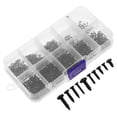 thumbnail image 4 of 1000 Pcs Vis Têtes Rondes Vis Auto-Tappantes Petites Vis Électroniques Pièces Métalliques (Noir, Blanc), 4 of 6