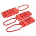 thumbnail image 1 of Hasp, 173x43mm Insulated 6 Holes Tag Out Lock Out Hasp 3pcs  For Industrial For Electric Power, 1 of 8