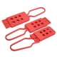 thumbnail image 5 of Cerrojo de bloqueo con etiqueta de 3 uds., cerrojo de candado de seguridad de nailon de 6 agujeros para bloqueo de aislamiento eléctrico, 5 of 5