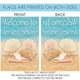 thumbnail image 4 of Toland Home Garden Welcome Shells-Jersey Shore Beach Jersey Shore Flag Double Sided 12x18 Inch, 4 of 5