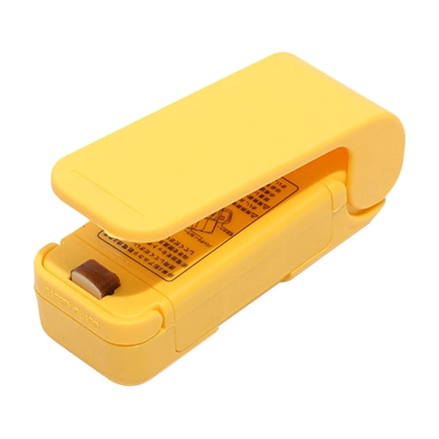 Mini Plastic Bag Sealer for Snacks, Compact Household Food Sealing Machine, Portable, Easy-Use, Preserves Freshness for Chips, Cookies, and Perishables