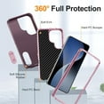 thumbnail image 4 of Funda para Teléfono Samsung Galaxy S26 Ultra 5G de 6,9" con Soporte Incorporado, Funda Protectora Resistente a Prueba de Golpes/polvo/caídas de Grado Militar para Samsung Galaxy S26 Ultra 5G, Púrpura, 4 of 8