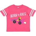 thumbnail image 3 of Inktastic Born to Race- Pink Race Car Boys or Girls Toddler T-Shirt, 3 of 5