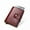 Wine Red, variant on Men and Women Card Holder Card Clip Card Case Anti-Degaussing Anti-Counterfeiting Metal Automatic Pop-Up Card Wallet